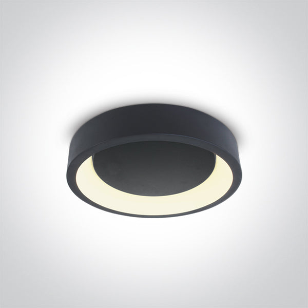 One Light 62132N/AN/V ANTHRACITE PLAFO LED 32W CCTV IP20 230V
