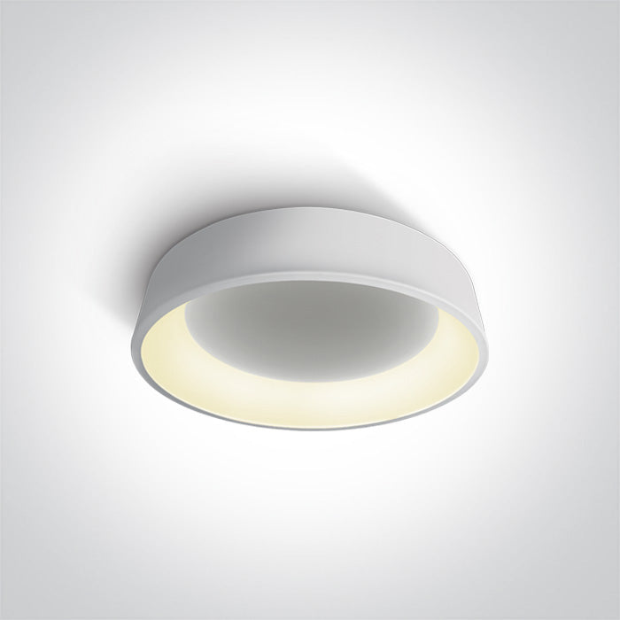 One Light 62132N/W/W WHITE PLAFO LED 32W WW IP20 230V