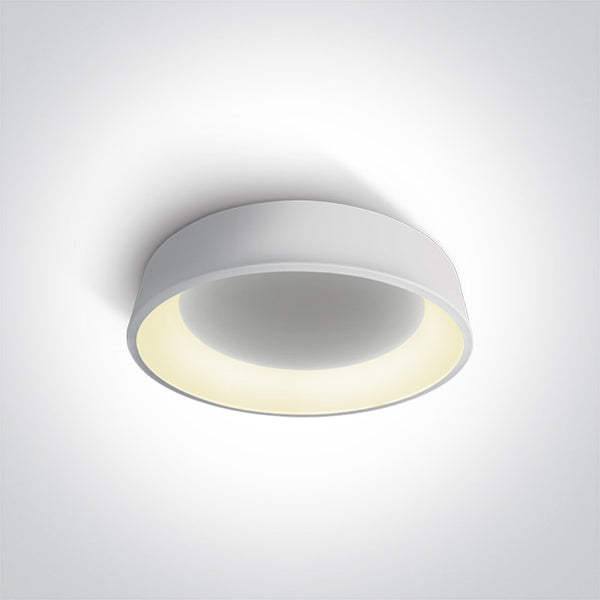 One Light 62132N/W/W WHITE PLAFO LED 32W WW IP20 230V