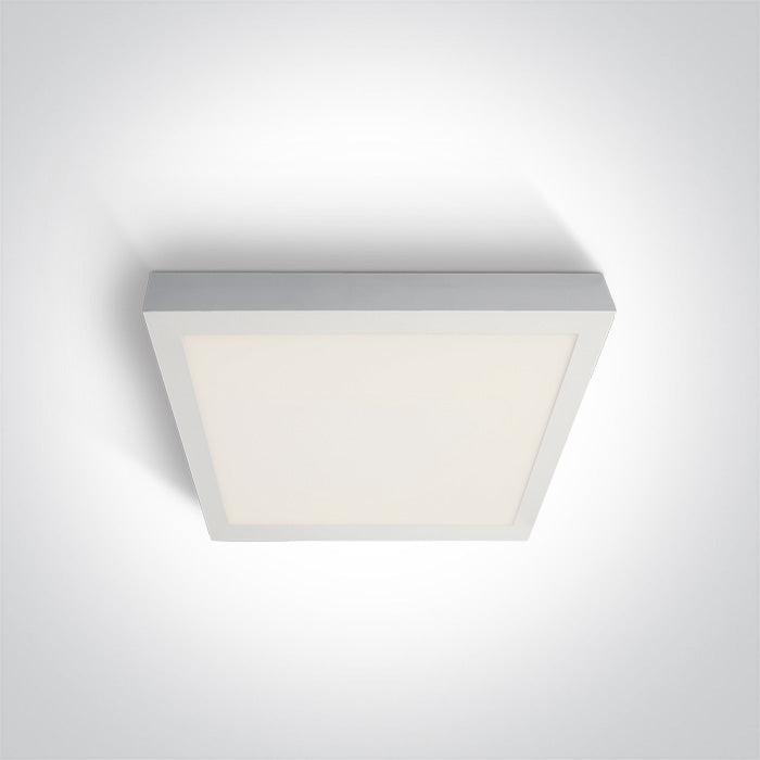 One Light 62140AE/W/C WHITE LED 60x60 40W CW IP40 230V