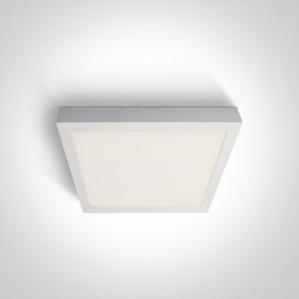 One Light 62140AE/W/C WHITE LED 60x60 40W CW IP40 230V