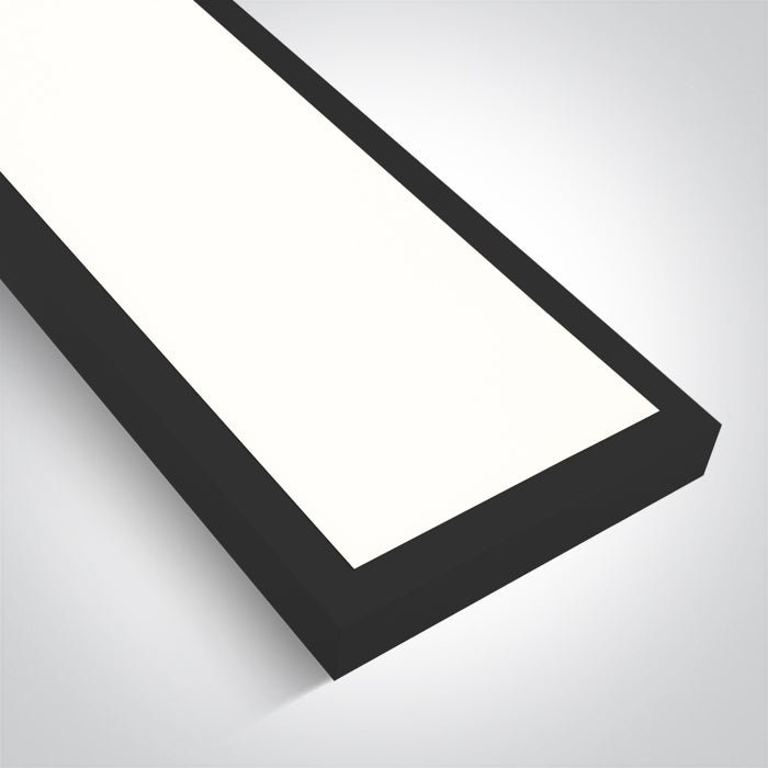 One Light 62140BFU/B/V BLACK 15x120 30W CCTV UGR19 IP20 230V BACKLIT