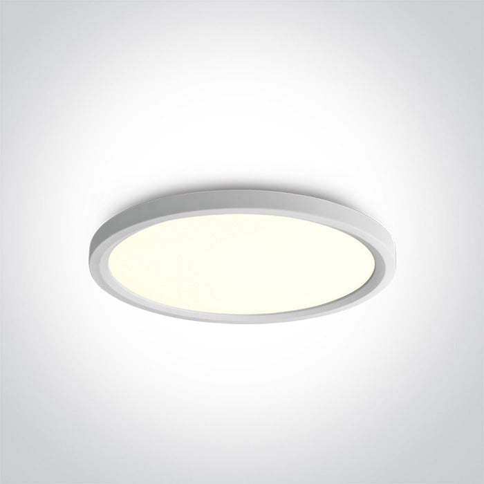One Light 62140FB/W/C WHITE LED PLAFO 40W CW IP20 230V