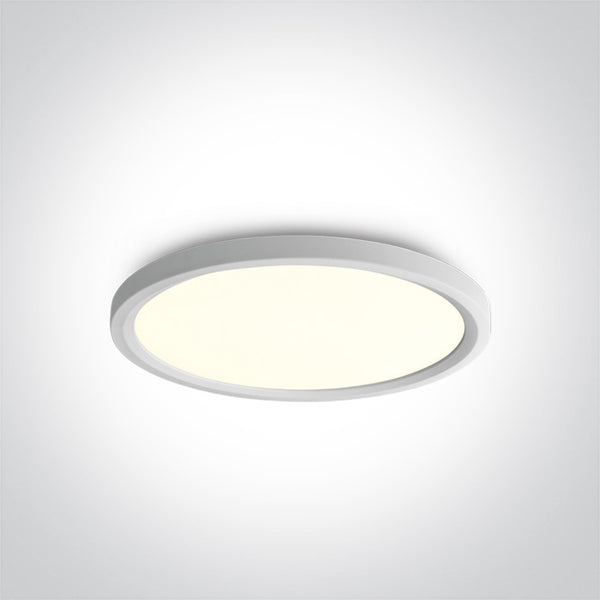 One Light 62140FB/W/C WHITE LED PLAFO 40W CW IP20 230V