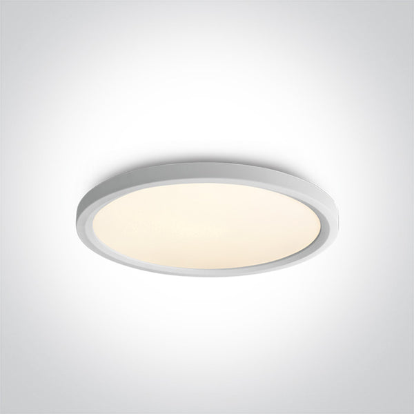 One Light 62140FB/W/W WHITE LED PLAFO 40W WW IP20 230V
