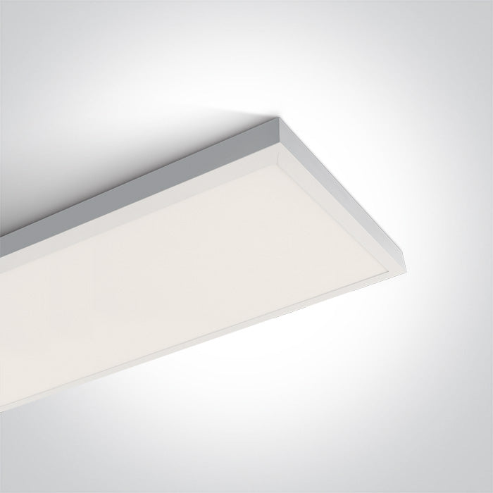 One Light 62140RE/W/C WHITE LED 30x120 40W CW IP40 230V