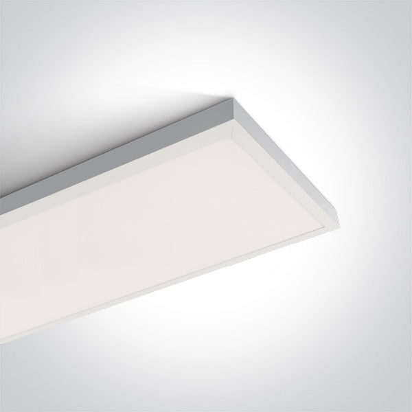 One Light 62140RE/W/C WHITE LED 30x120 40W CW IP40 230V