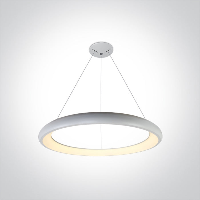 One Light 62144NB/W/W WHITE PENDANT LED 50W WW IP20 230V