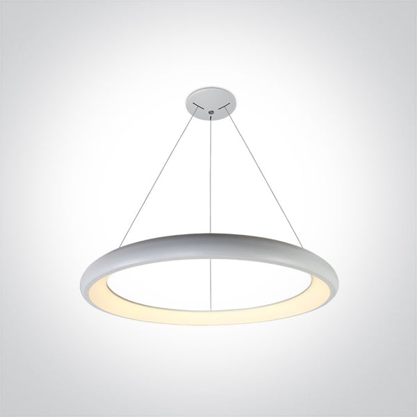 One Light 62144NB/W/W WHITE PENDANT LED 50W WW IP20 230V
