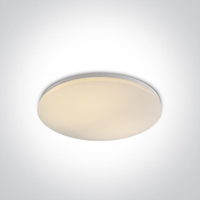 One Light 62146/W/W WHITE LED PLAFO 55W WW IP20 230V
