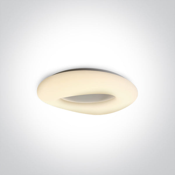One Light 62148A/W WHITE PLAFO LED 23W WW IP20 230V