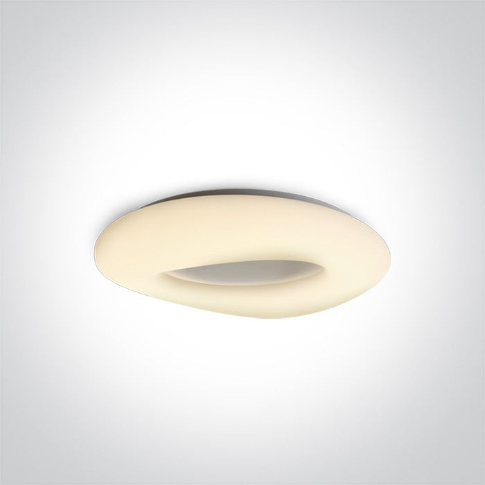 One Light 62148B/W WHITE PLAFO LED 40W WW IP20 230V