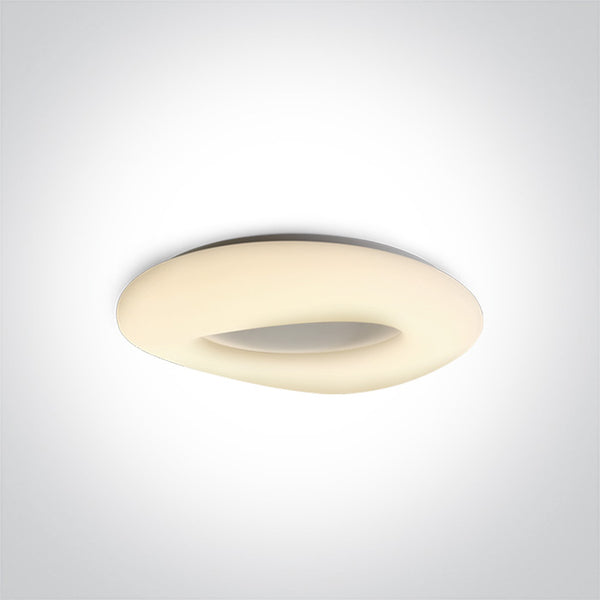 One Light 62148B/W WHITE PLAFO LED 40W WW IP20 230V