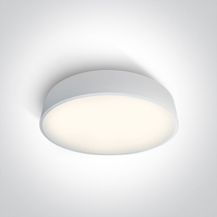 One Light 62150D/W/C WHITE PLAFO LED 50W CW IP20 230V