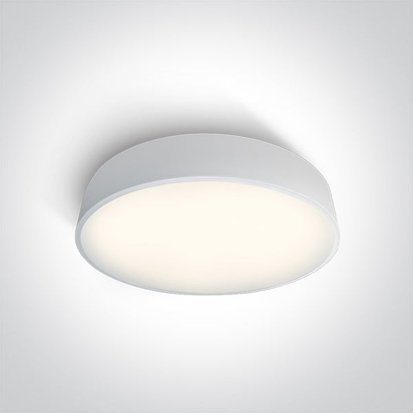 One Light 62150D/W/C WHITE PLAFO LED 50W CW IP20 230V