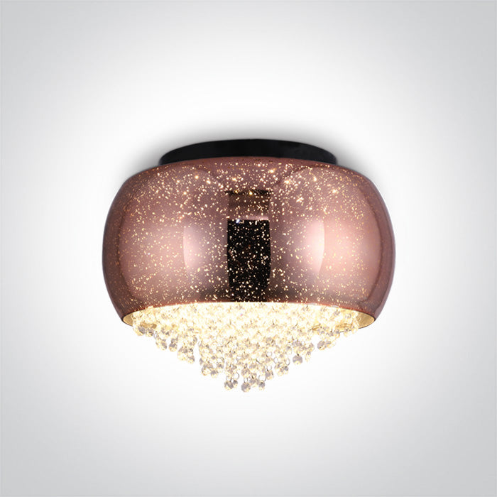 One Light 62170B CEILING LIGHT COPPER 6x9w G9 100-240v