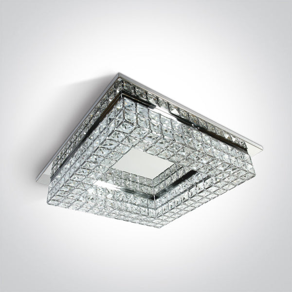 One Light 62184B/C/W CHROME 24W WW 230V IP20