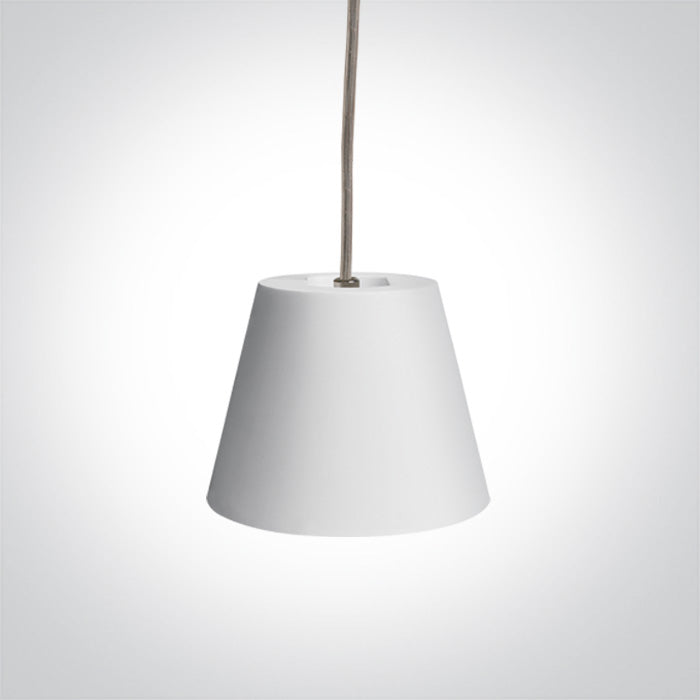 One Light 63038 GYPSUM PENDANT GX53 7w 100-240v