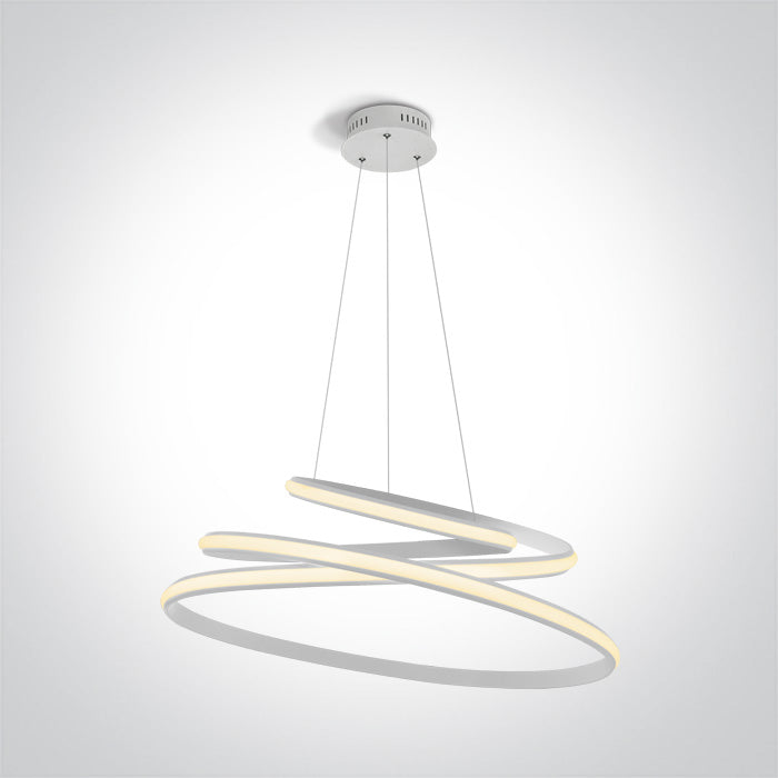One Light 63046A/W WHITE LED 45W WW IP20 230V