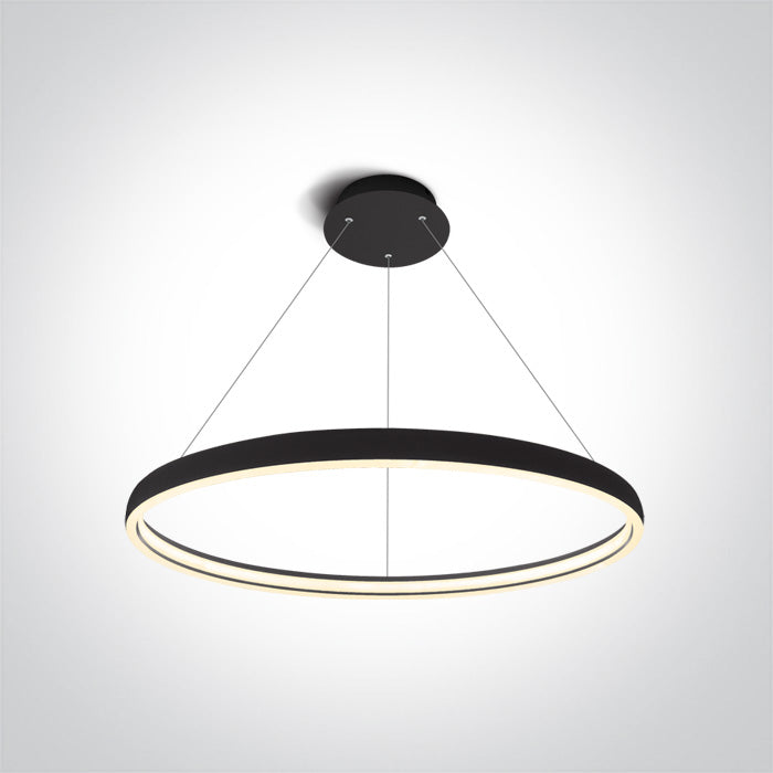 One Light 63050/B BLACK LED 40W WW IP20 230V