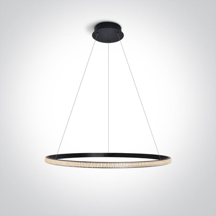 One Light 63054A/B BLACK LED 20W WW IP20 230V