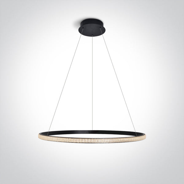 One Light 63054A/B BLACK LED 20W WW IP20 230V