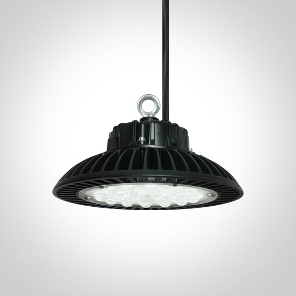 One Light 63100N/C BLACK LED SMD 100W UFO CW IP65 230V