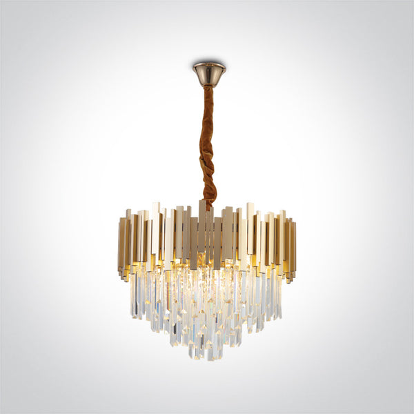 One Light 63132P PENDANT LIGHT 8x8w E14 100-240v