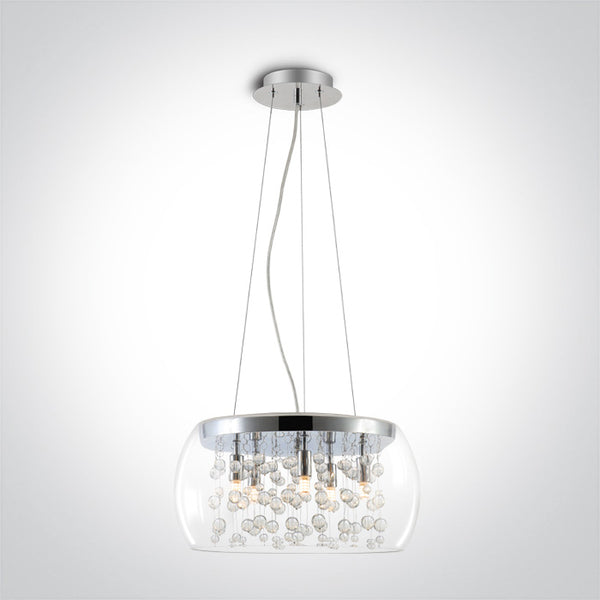 One Light 63166P PENDANT LIGHT 5x9w G9 100-240v