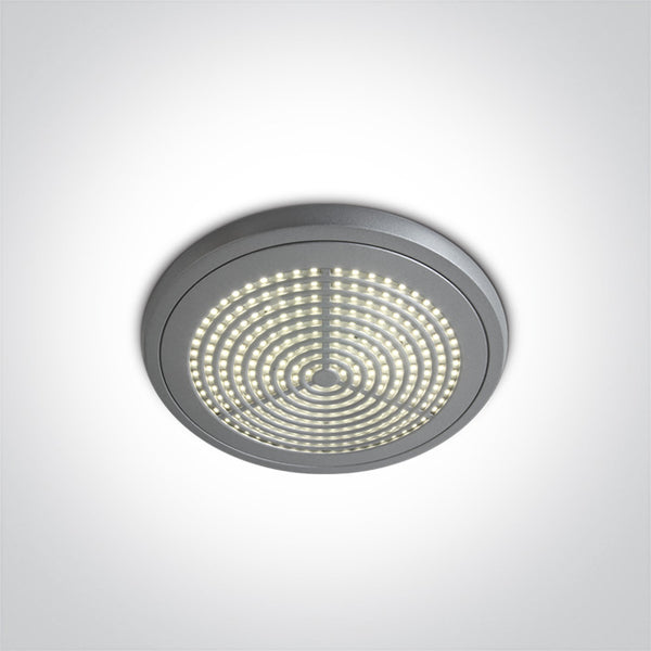 One Light 64004/G/C GREY LED 16w COOL WHITE 230v
