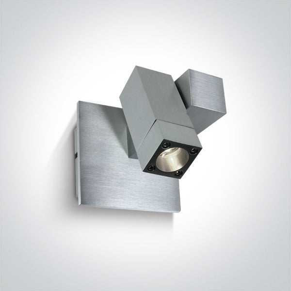 One Light 65102/D ALUMINIUM READING SPOT 1w DL