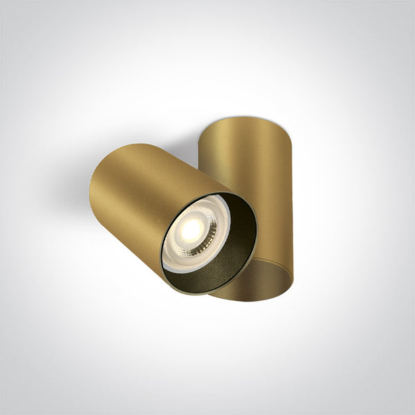 One Light 65105E/CH CHAMPAGNE GU10 10W DARK LIGHT