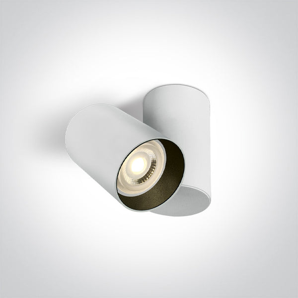 One Light 65105E/W WHITE GU10 10W DARK LIGHT
