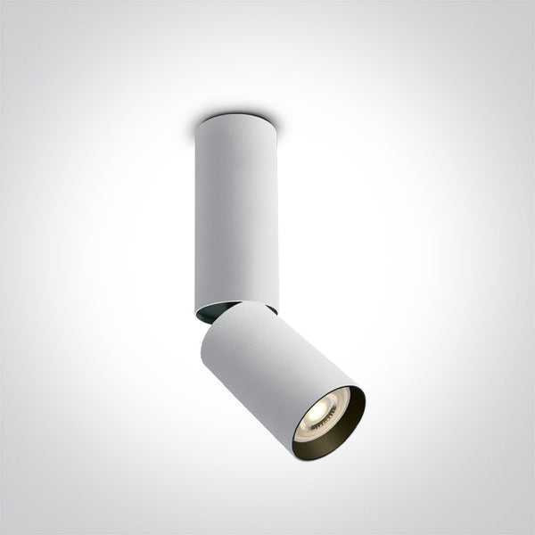 One Light 65105EA/W WHITE GU10 10W DARK LIGHT