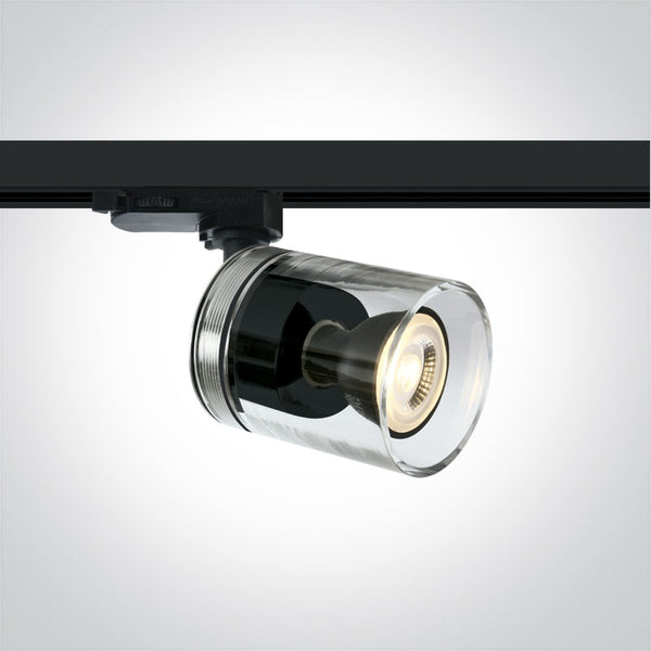 One Light 65105GT POLYCARBONATE 10w GU10 TRACK SPOT 100-240V