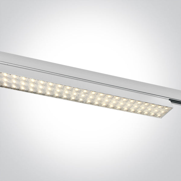 One Light 65170BT/W/V WHITE 60W CCTV PV TRACK LIGHT 230V