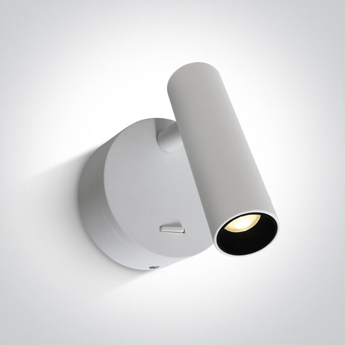 One Light 65738/W/W WHITE LED 3W WW IP20 100-240V
