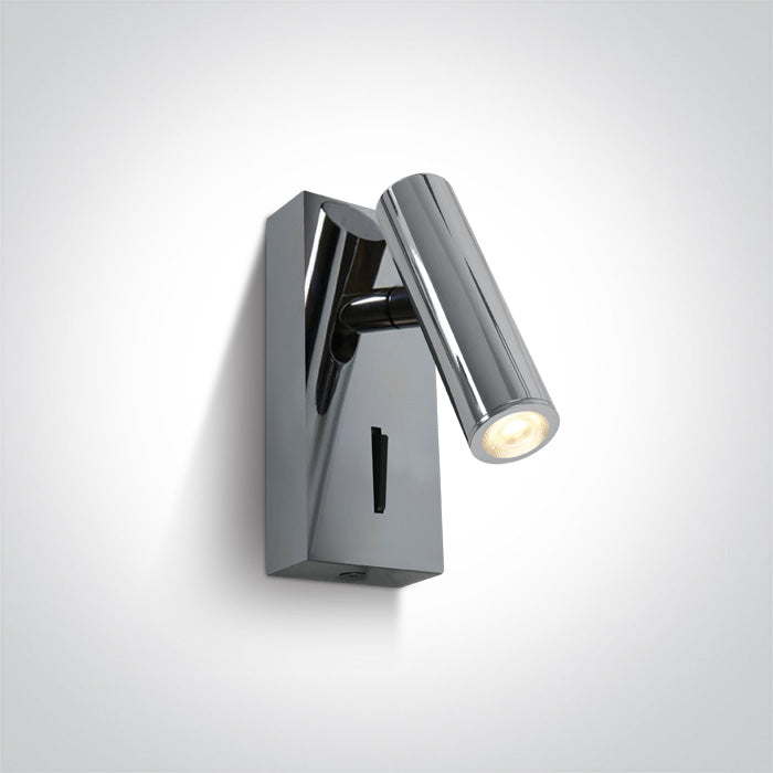 One Light 65746/C/W CHROME LED 3W WW IP20 100-240V