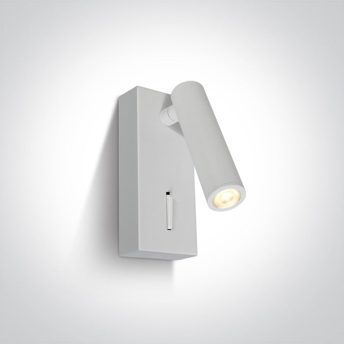 One Light 65746/W/W WHITE LED 3W WW IP20 100-240V