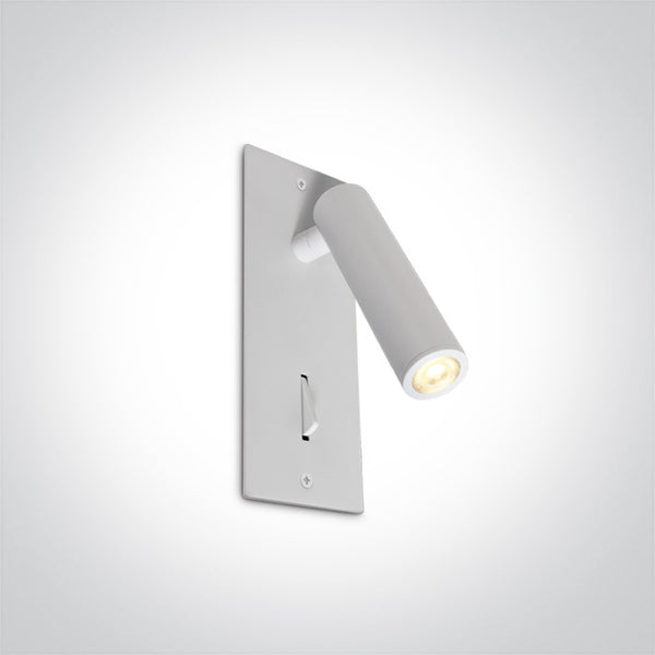 One Light 65746R/W/W WHITE RECESSED LED 3W WW IP20 100-240V