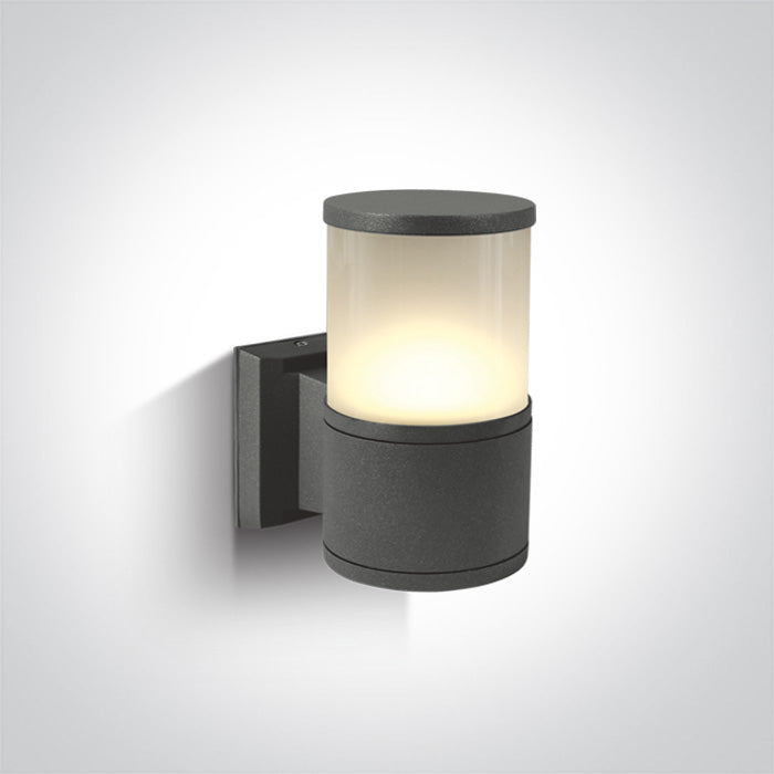 One Light 67094/AN ANTHRACITE WALL BRACKET E27 20W