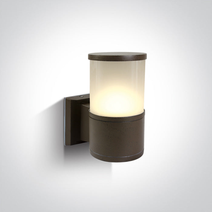 One Light 67094/BR RUST BROWN WALL BRACKET E27 20w