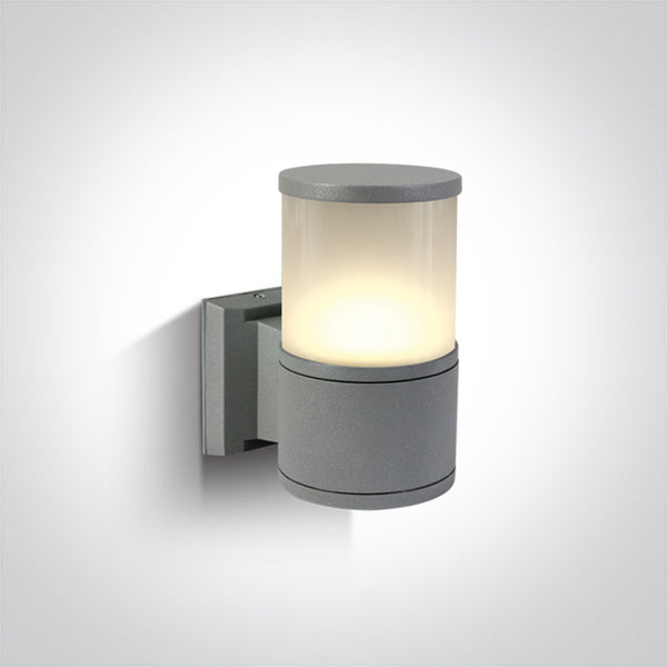 One Light 67094/G GREY WALL BRACKET E27 20w