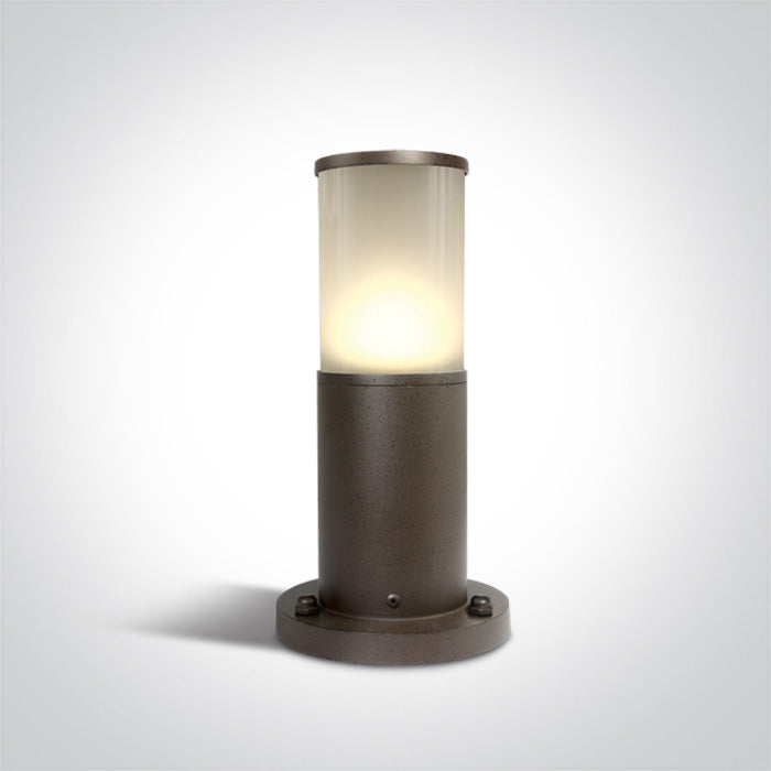 One Light 67100/BR RUST BROWN POLE 35cm E27 20w