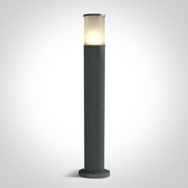 One Light 67102/AN ANTHRACITE POLE 75cm E27 20w