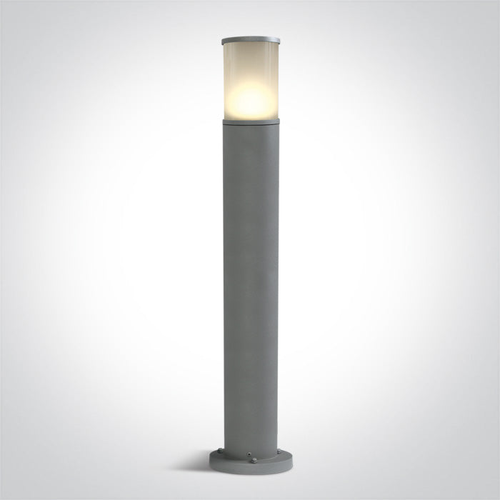 One Light 67102/G GREY POLE 75cm E27 20w