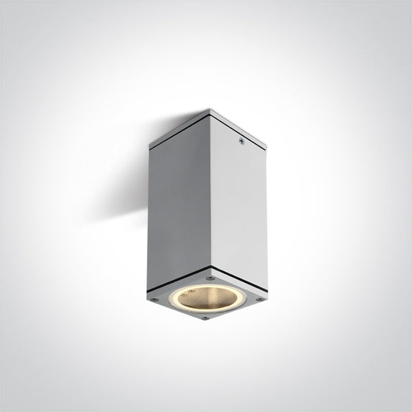 One Light 67130DD/W WHITE GU10 35w IP54 DARK LIGHT