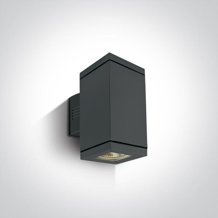 One Light 67132A/AN ANTHRACITE WALL 2xPAR30 IP54