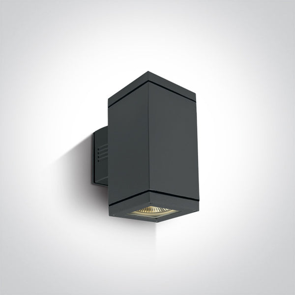One Light 67132A/AN ANTHRACITE WALL 2xPAR30 IP54