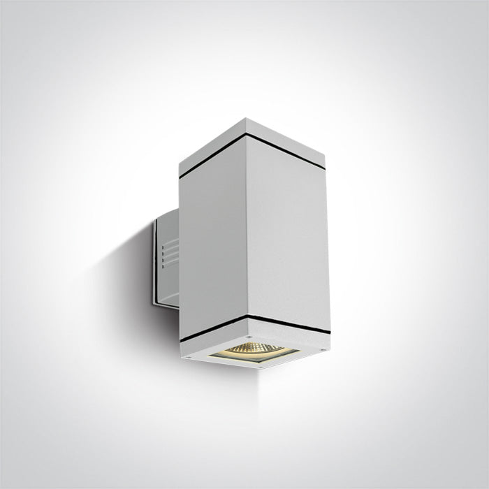 One Light 67132A/W WHITE WALL 2xPAR30 IP54